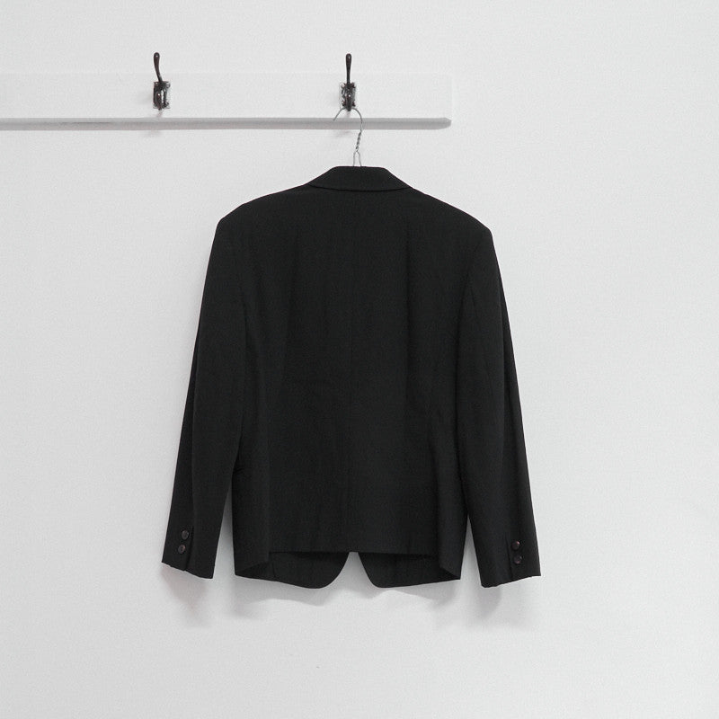 Tricot Comme des Garcons 1989 three button padded shoulder blazer 