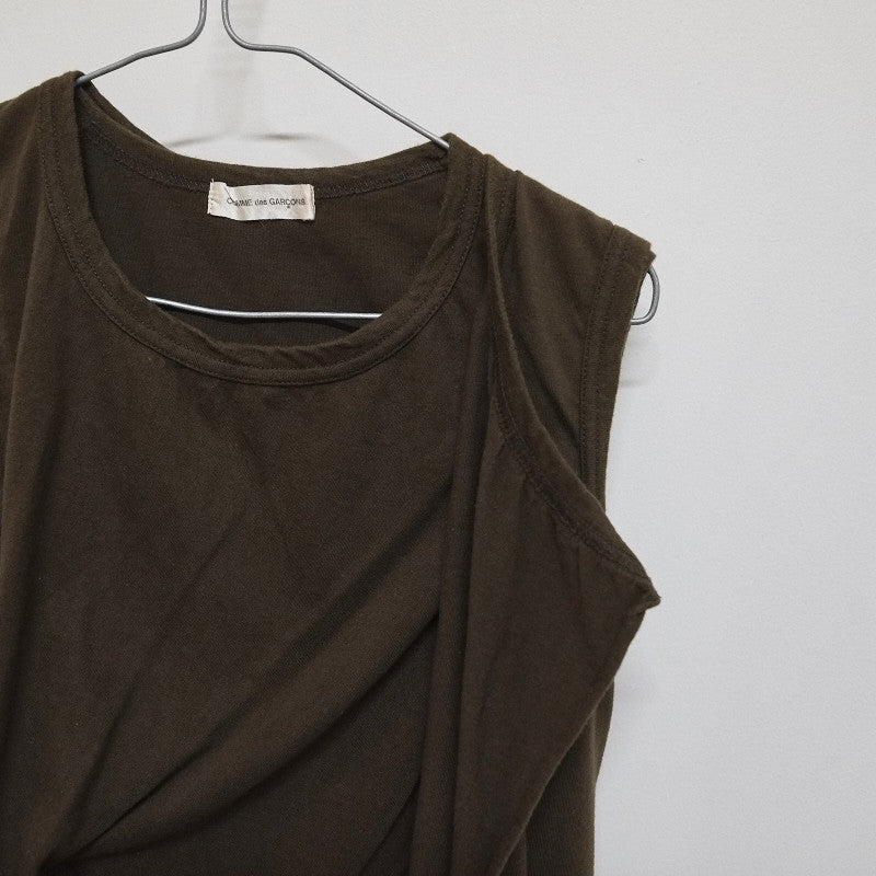 comme des garcons triple layered sleeveless top - 2002