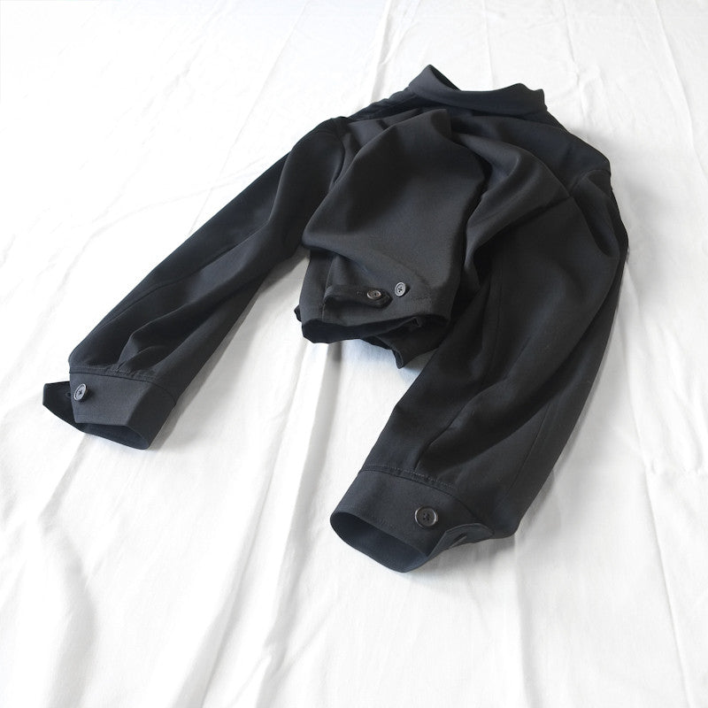 Y's For Men Yohji Yamamoto wool gabardine zip jacket – Filter store