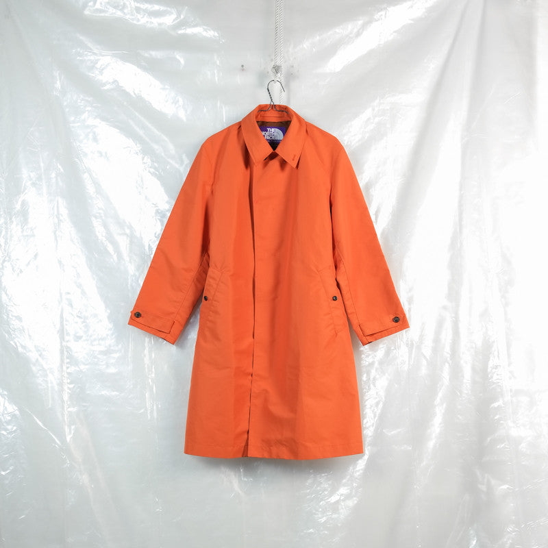 concealed placket rain coat