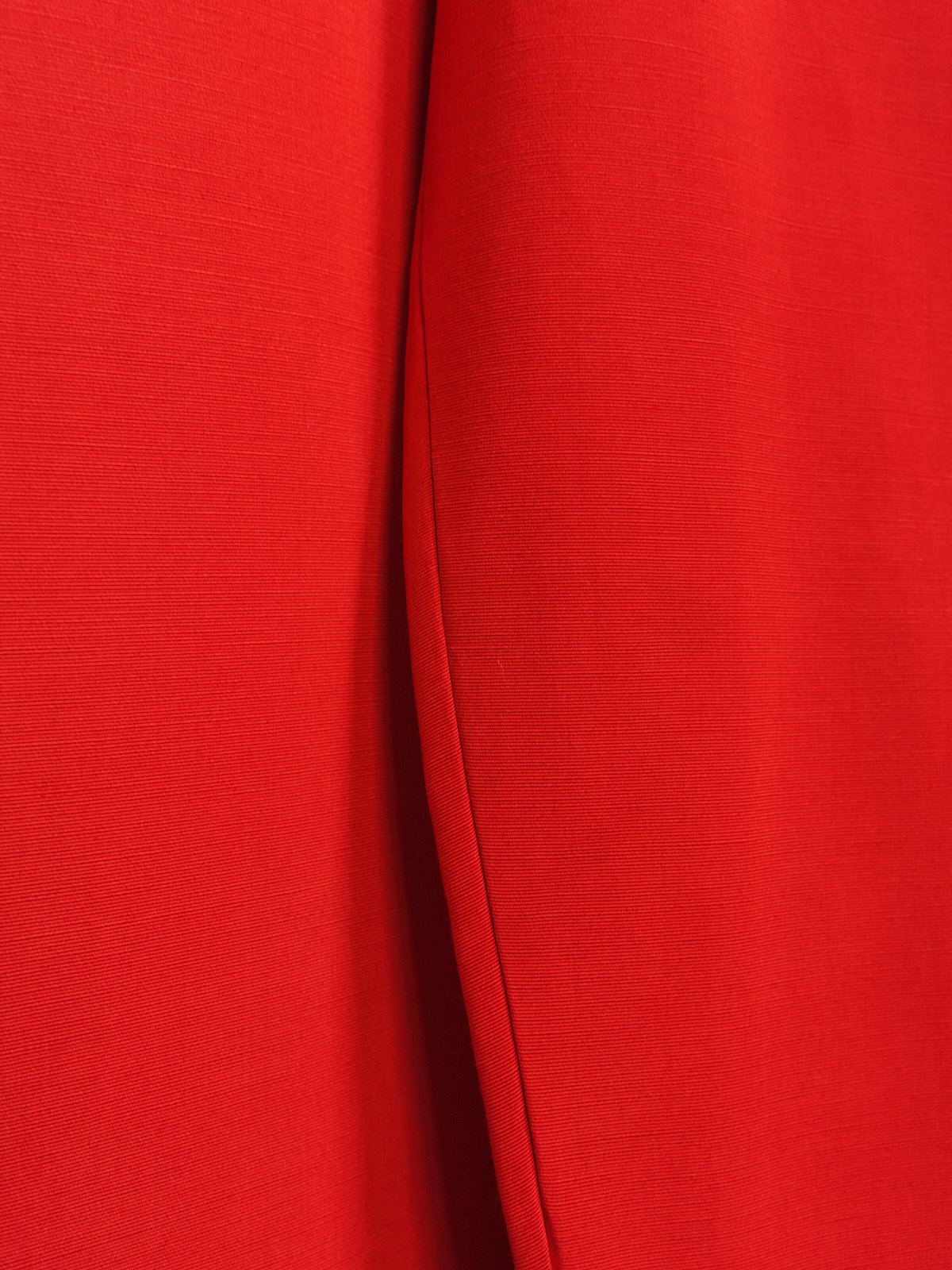 Jasper Conran 1980s red grosgrain tapered balloon trousers - womens 10 8