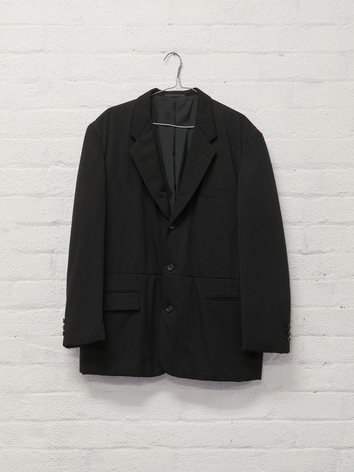 Comme des Garçons HOMME 1991 テーラードジャケット Comme des garcons homme 1991 padded wool interior drawstring