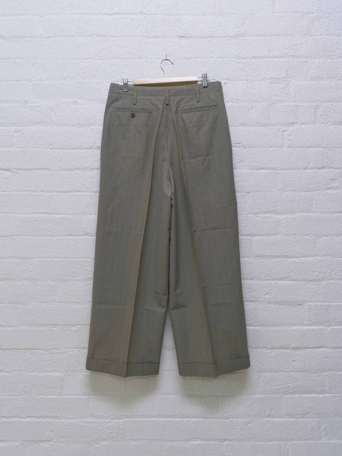 りっちゃん Tricot CDG Pants Stripe Brown