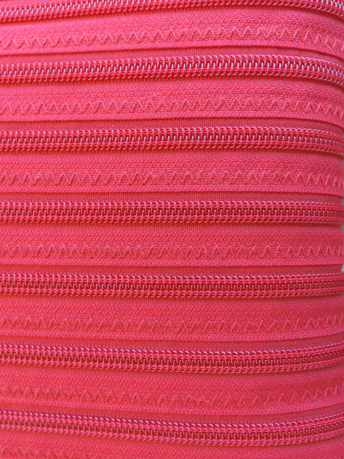 Maison Martin Margiela 6 2000s red polyester zip tape bag