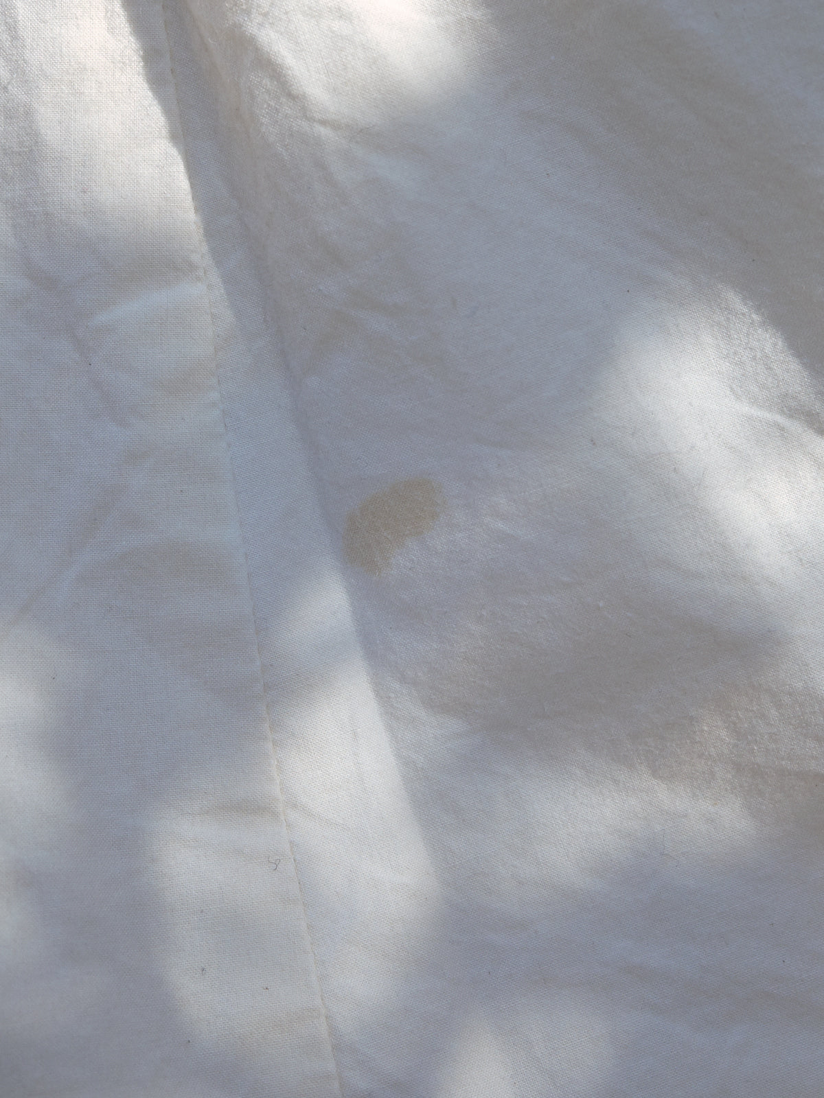 dirk van saene unbleached cotton canvas 'shrink to fit' blazer - SS1999