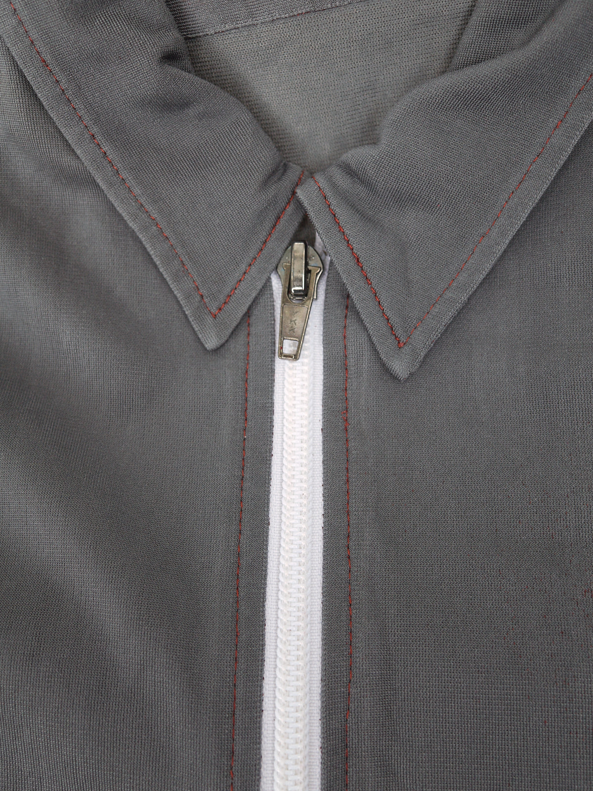 Comme des garcons 1996 grey zipped drawstring shirt jacket