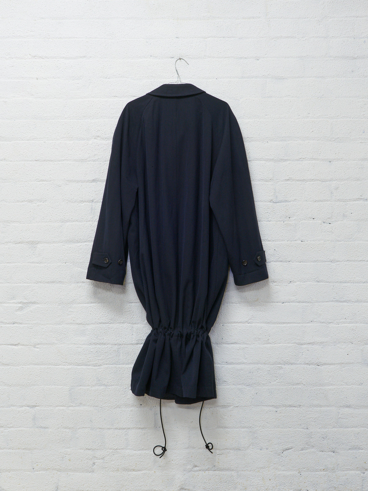 Comme des garcons homme plus 1990 navy drawstring hem