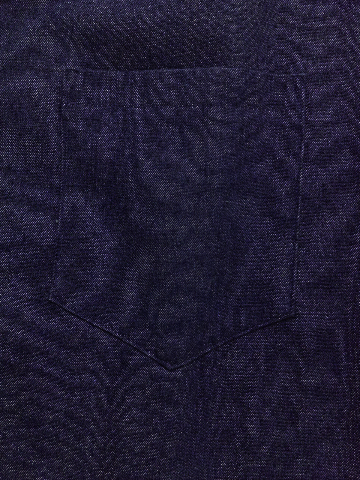 Yohji Yamamoto 1980s indigo denim dolman sleeve double pocket coat - womens M