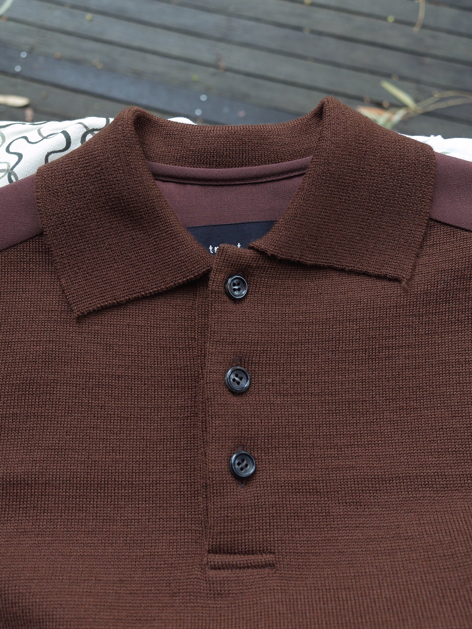 AD1995 tricot COMME des GARCONS ジャガード 千鳥 スラックス