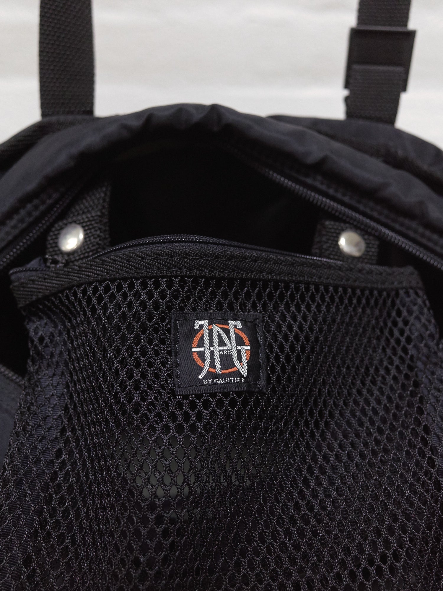 Jean Paul Gaultier 1990s black nylon padded shoulder bag – Filter 