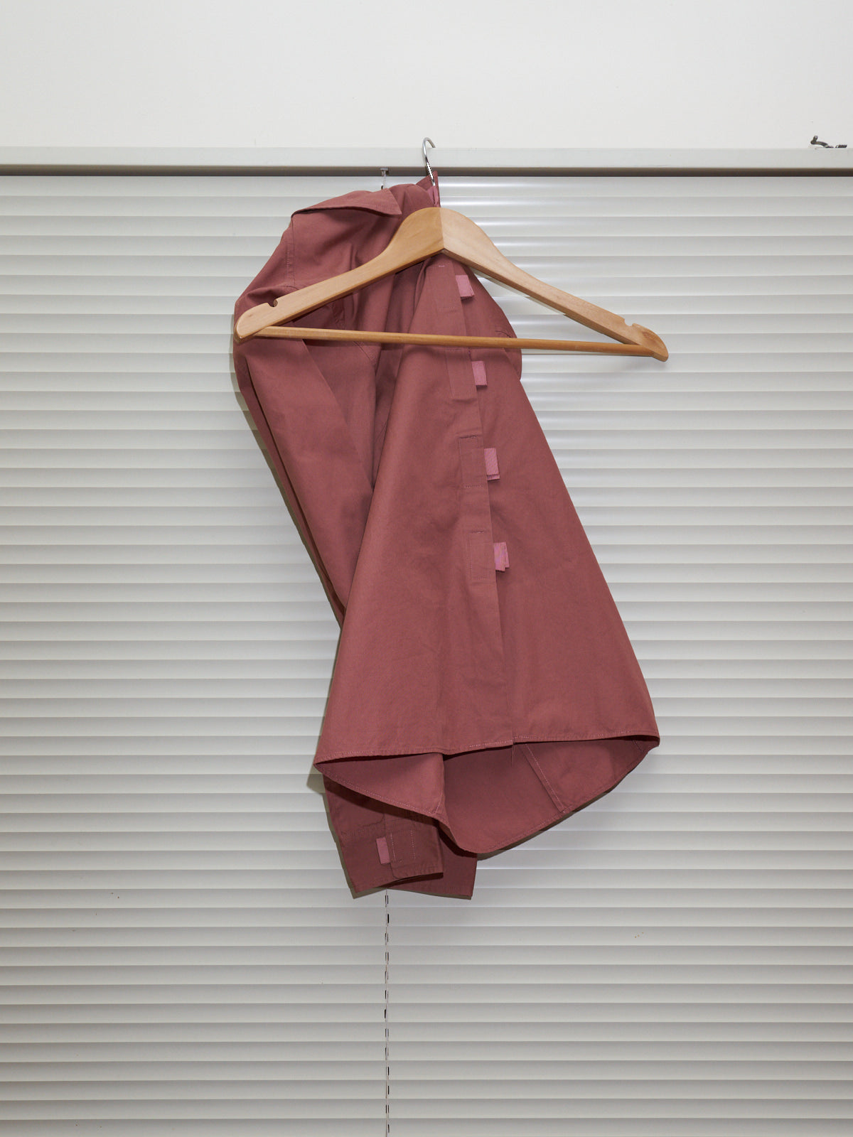 Jean Paul Gaultier Femme salmon cotton velcro placket shirt - womens 40 38