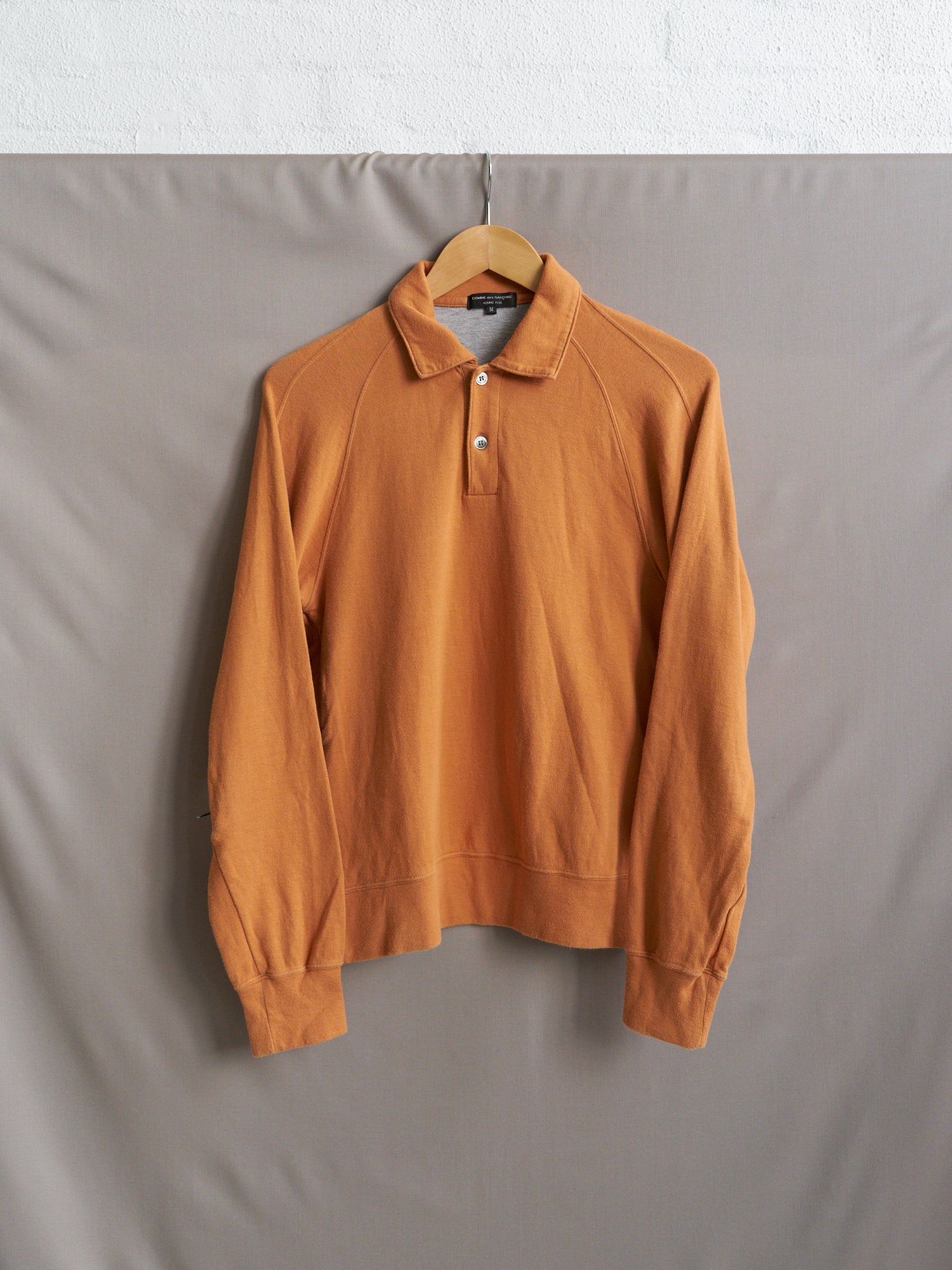 comme des garcons homme plus AW2005 underarm zip polo shirt 