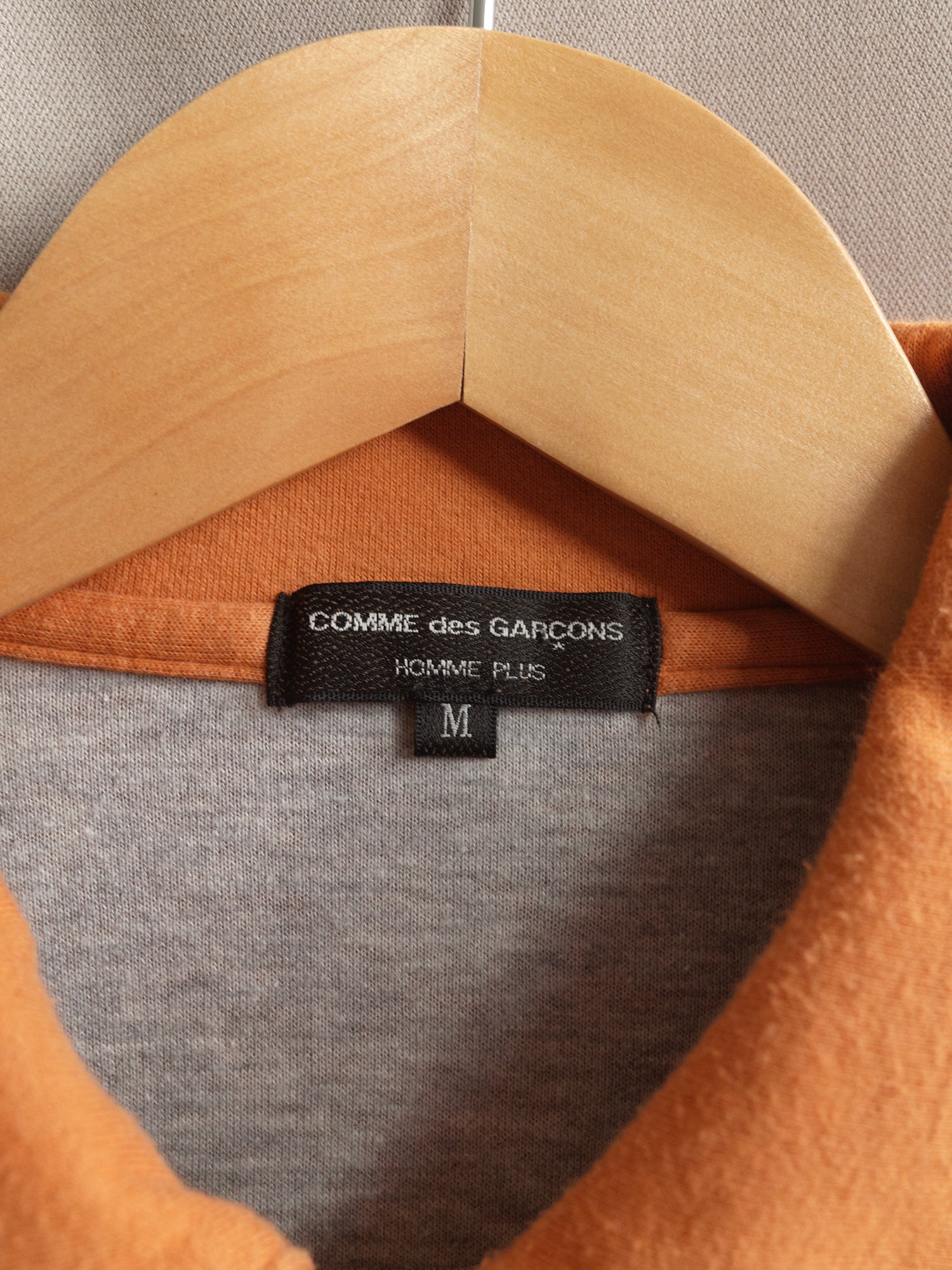 comme des garcons homme plus AW2005 underarm zip polo shirt 