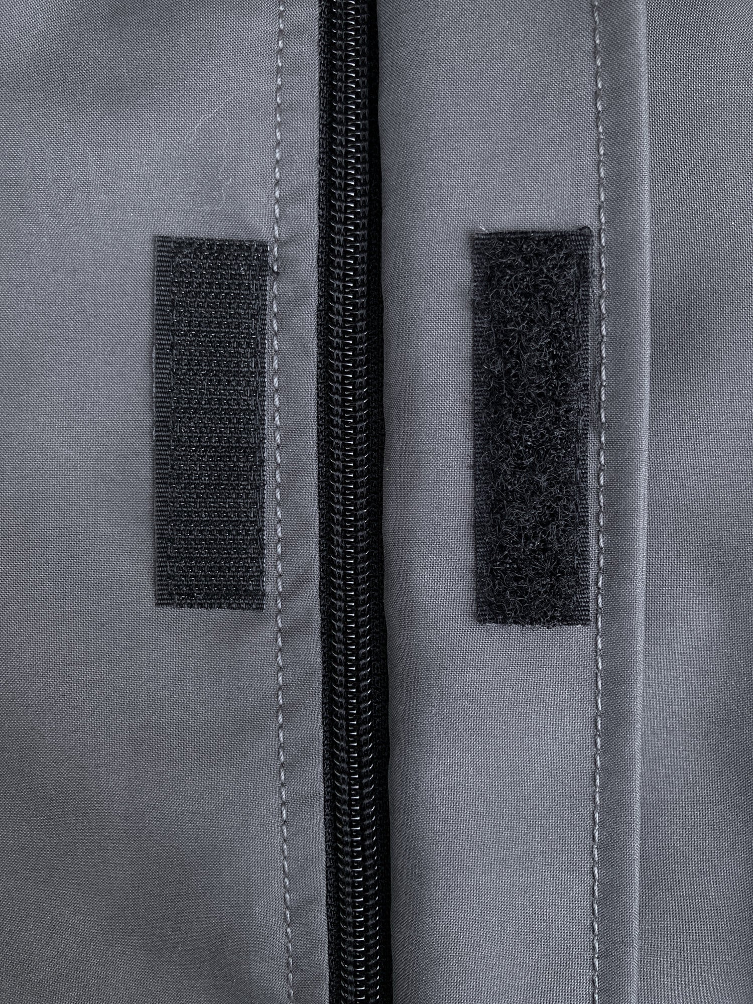 Samsonite 1990s grey polyester blend removable liner zip coat - size 50