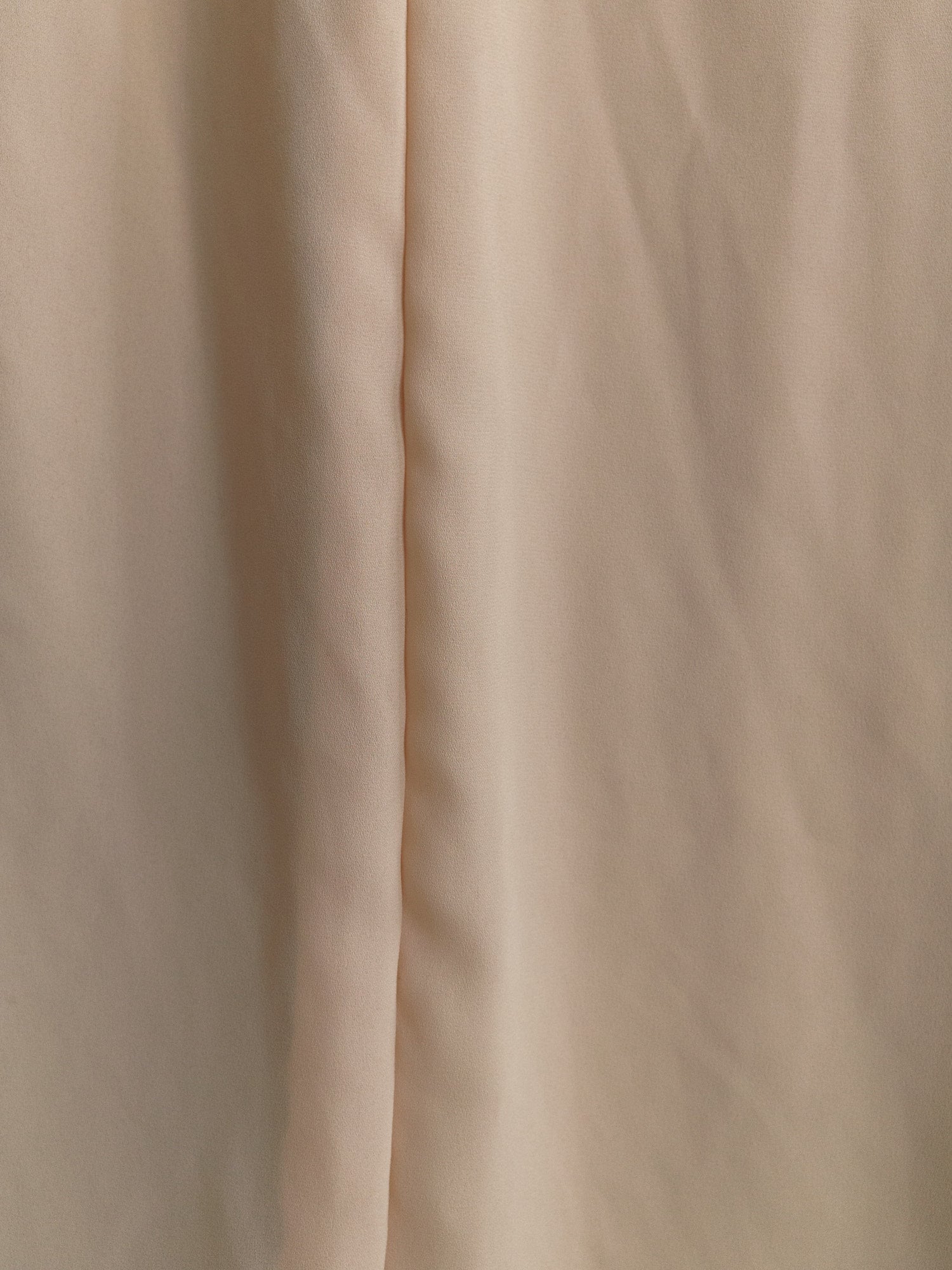 Tricot Comme des Garcons 1994 beige sheer polyester short sleeve dress