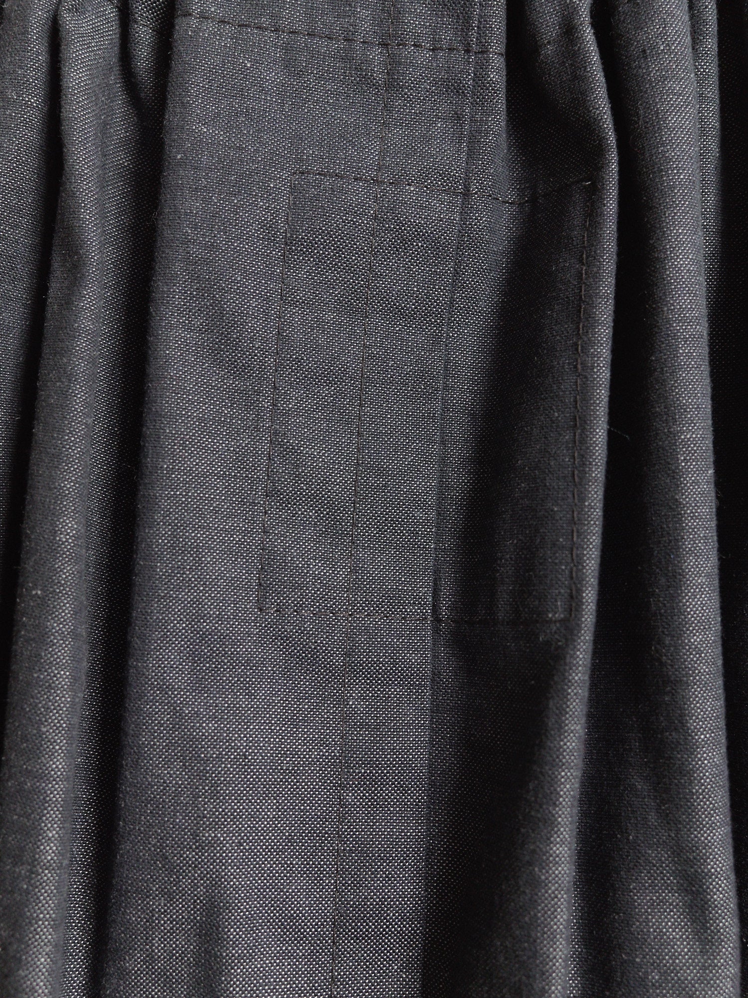Y’s Yohji Yamamoto grey cotton poly drawstring strap suspender dress - 3 M S