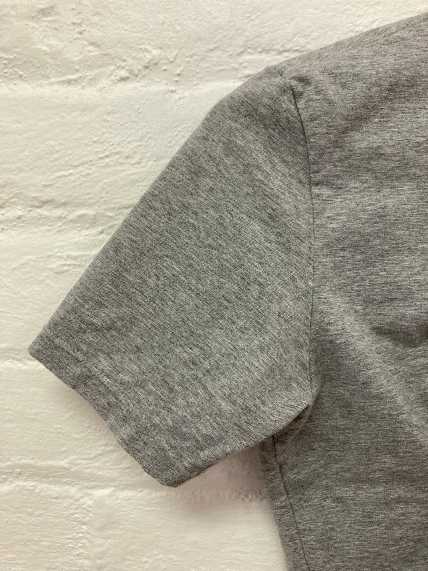 Issey Miyake grey marle inflatable panel tshirt - size S M