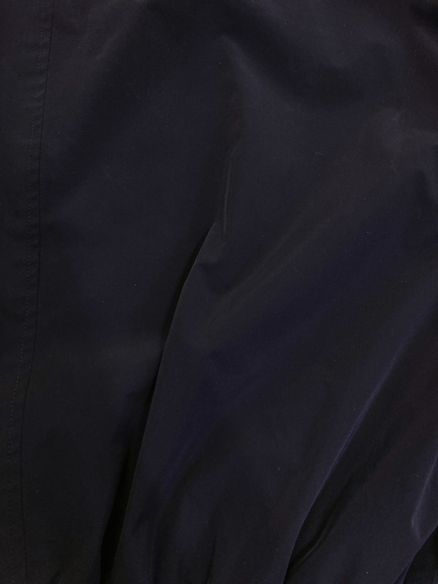 Undercover AW1998-99 'Ambivalence' black nylon bomber jacket - 2 M S
