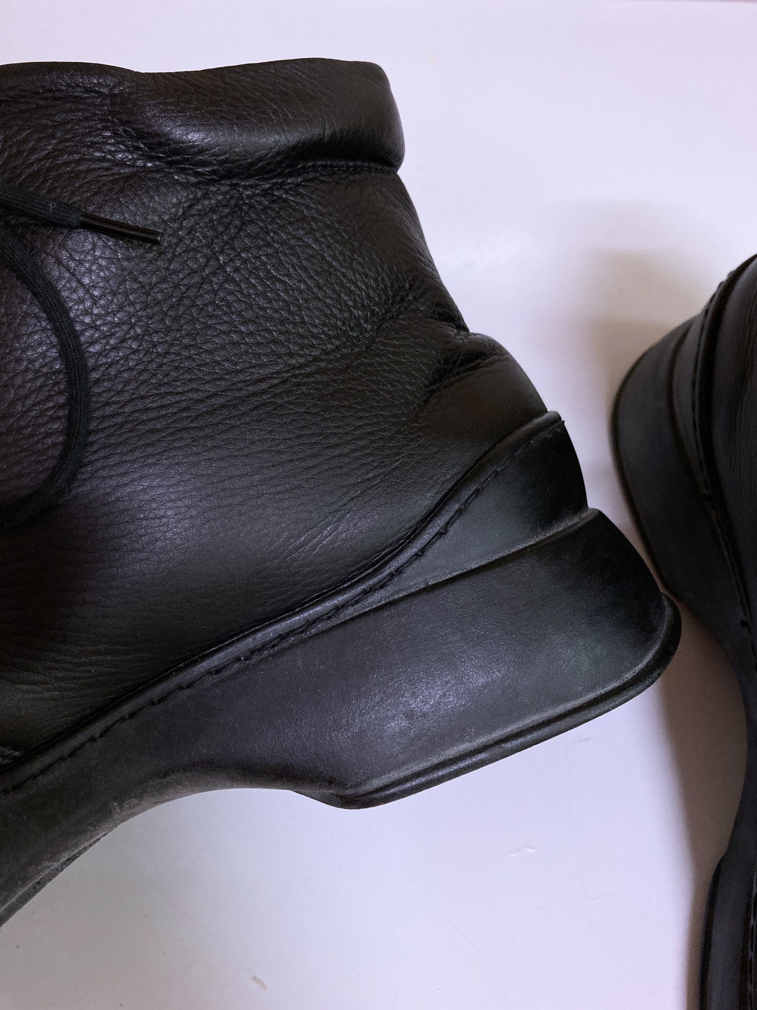 Kenzo Homme 1990s black leather chukka boots - size 43 – Filter store Kenzo Homme 1990s black leather chukka boots - size 43 – Filter store
