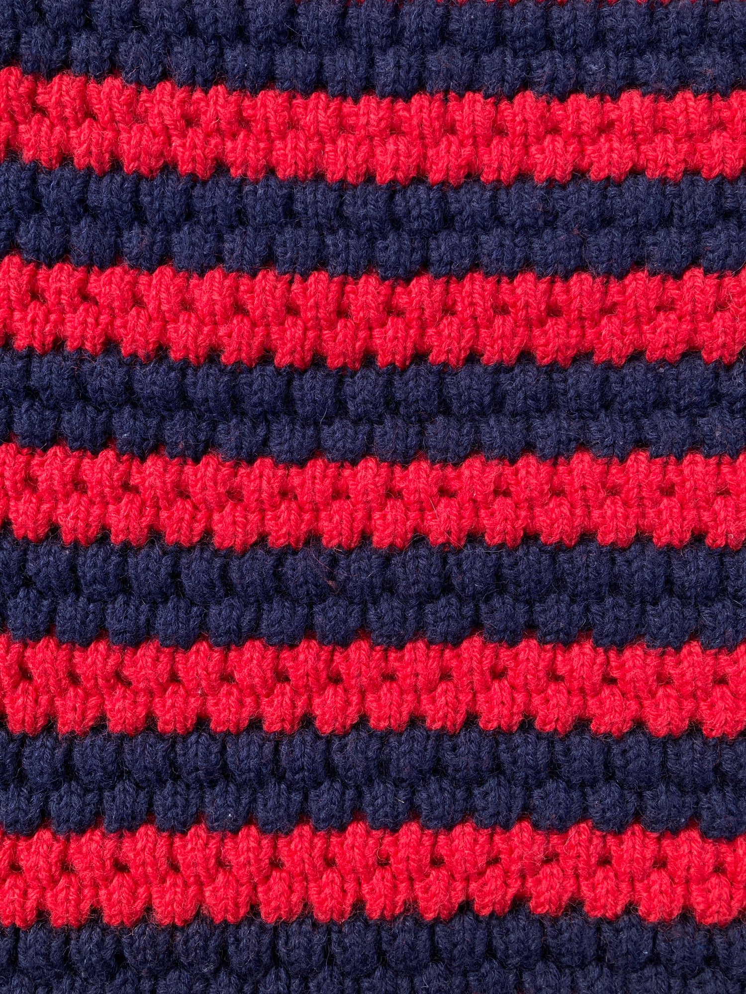Peter Storm 1998 navy red horizontal stripe W1 proofed wool waterproof vest - S