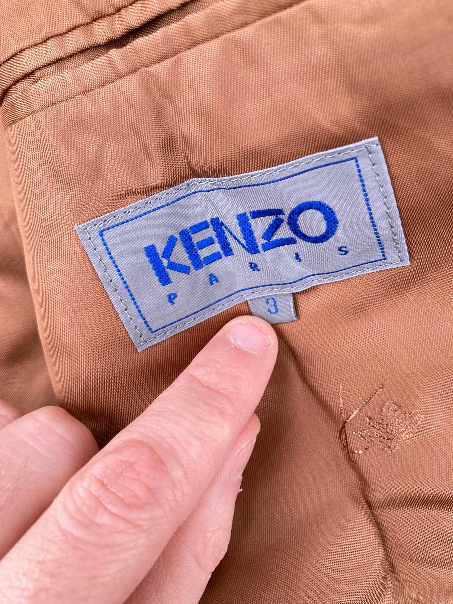 Kenzo Paris 1980s brown green plaid wool 2 button blazer trouser suit - 2 M S