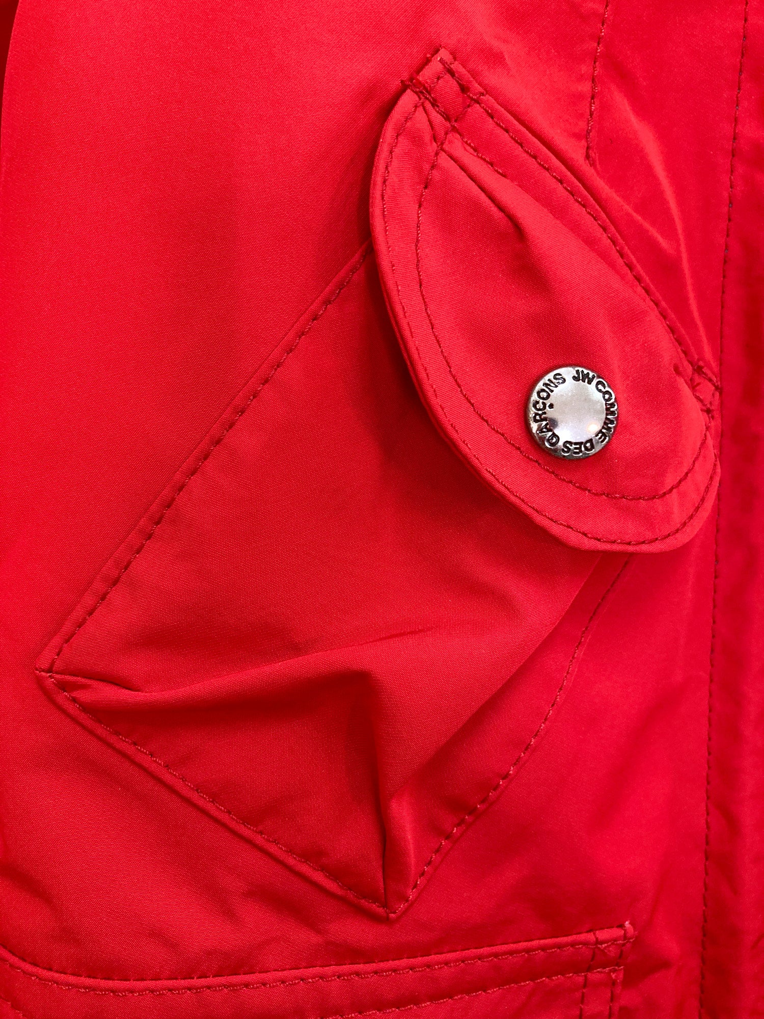 Junya Watanabe AW2005 red poly GORE-TEX drawstring jacket – Filter