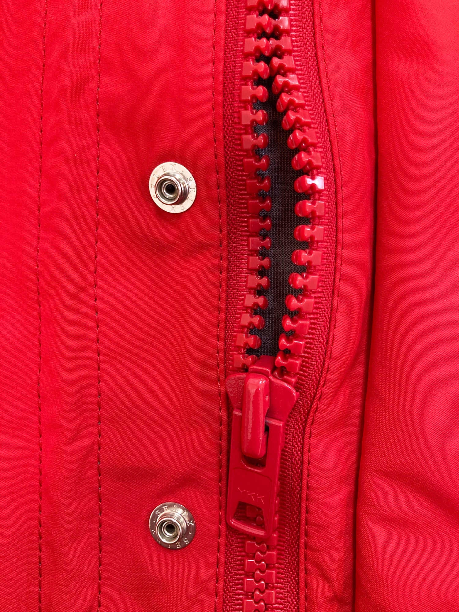 Junya Watanabe Comme des Garcons AW2005 red poly GORE-TEX drawstring jacket - M