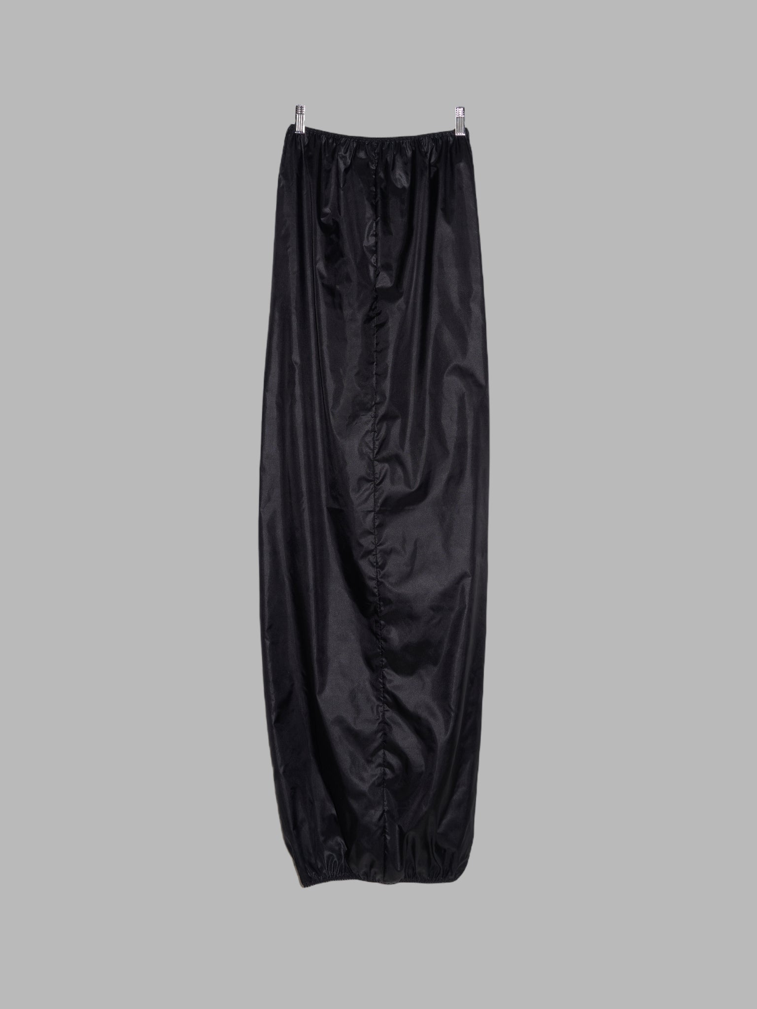 Jean Colonna sheeny black tube dress or double-layered skirt - size 40