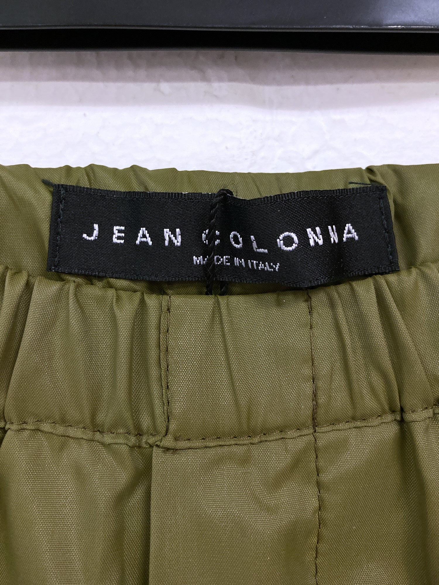 Jean Colonna khaki nylon zip-off leg trousers or shorts - size 44