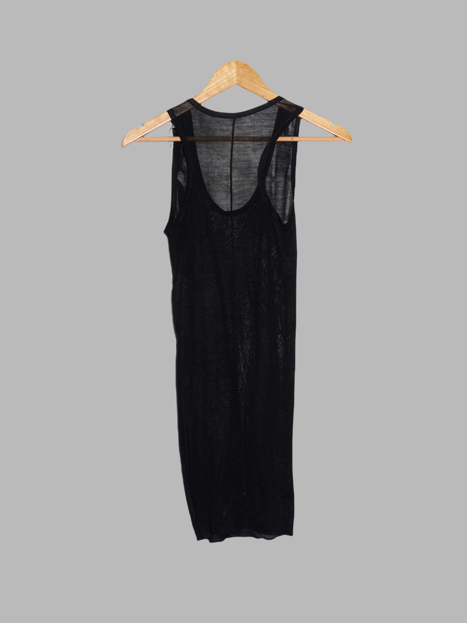 Jean Colonna sheer black singlet new with tags - S