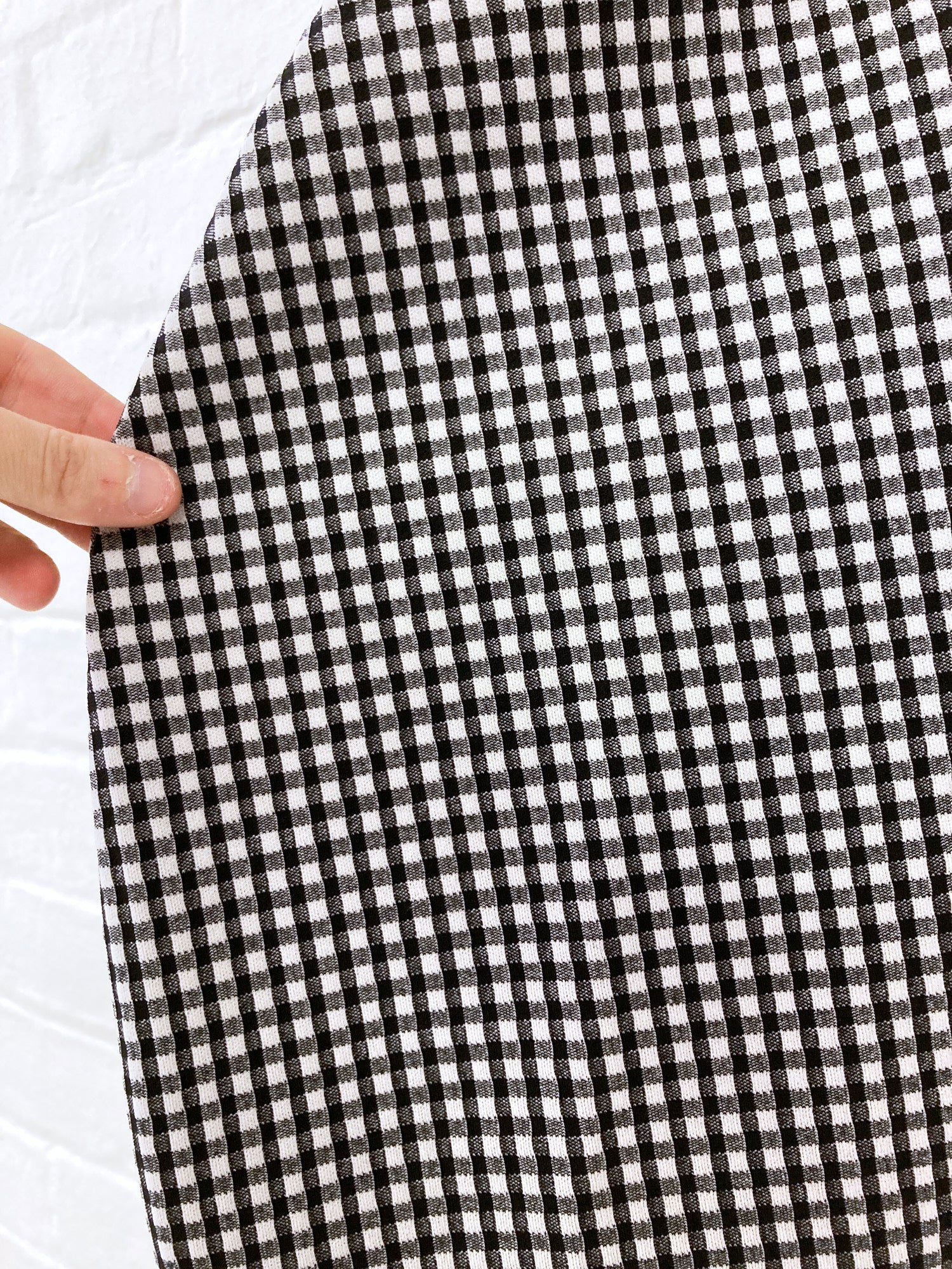 Comme des Garcons SS1997 'dress meets body' gingham dress or Comme des Garcons SS1997 'dress meets body' gingham dress or