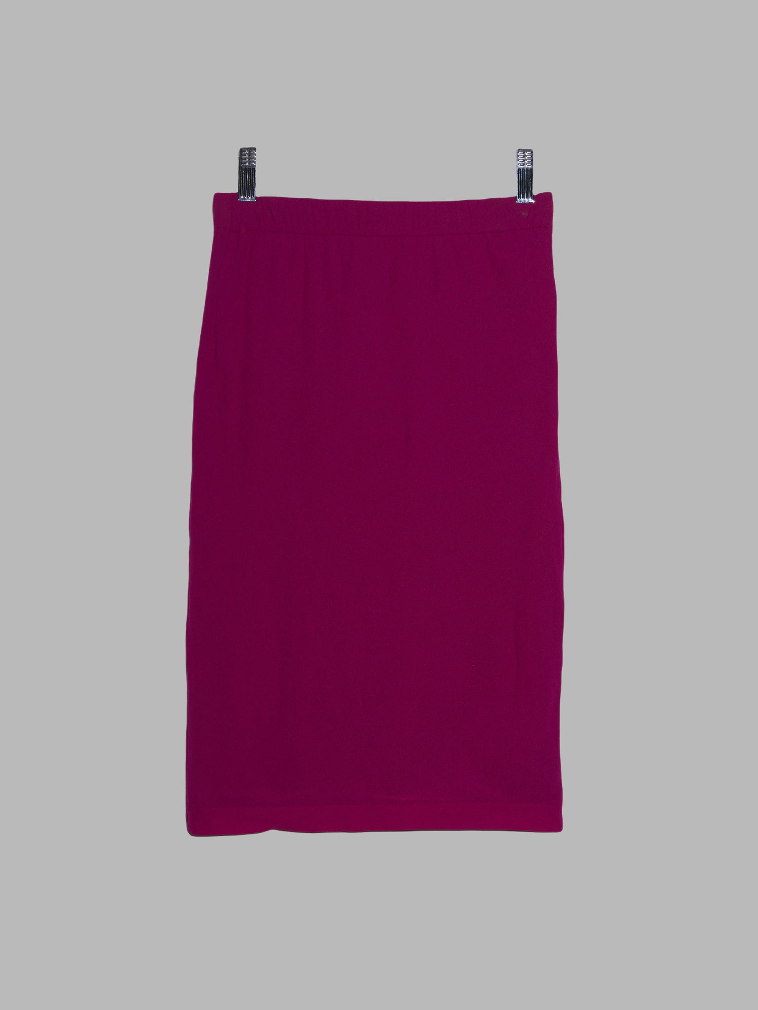 Comme des Garcons spring 1990 purple multicolour four layer skirt