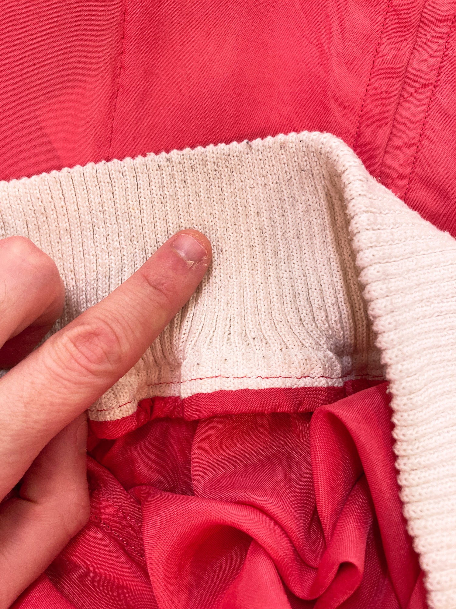 Tricot Comme des Garcons 1980s pink rayon bomber jacket – Filter store
