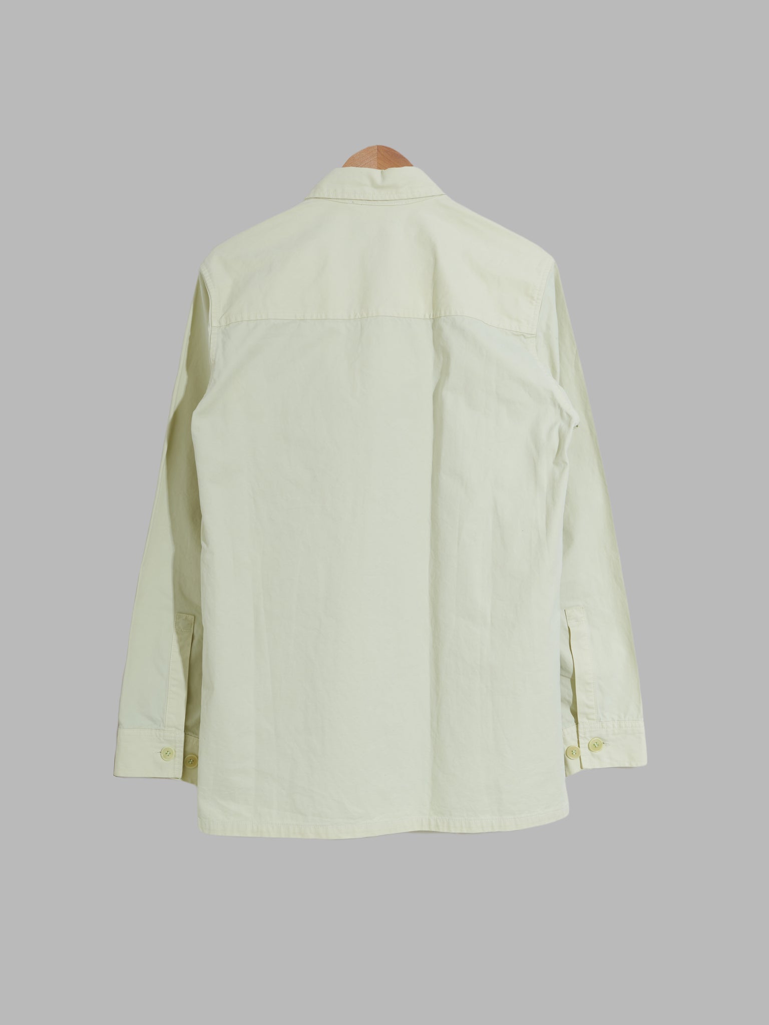 Margaret Howell light green cotton shirt jacket - L M