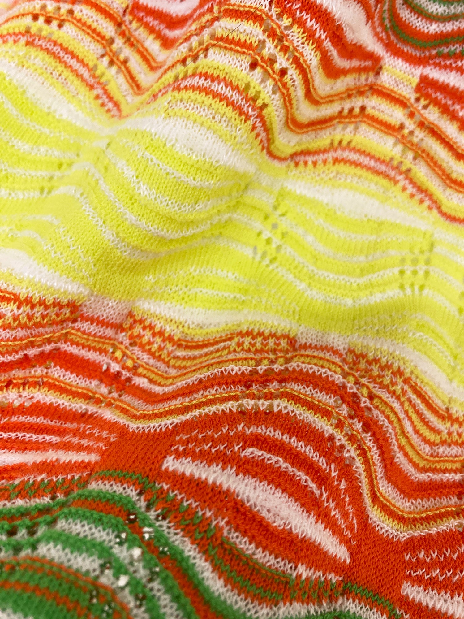 M Missoni multi color patterned knit sleeveless dress - IT 40