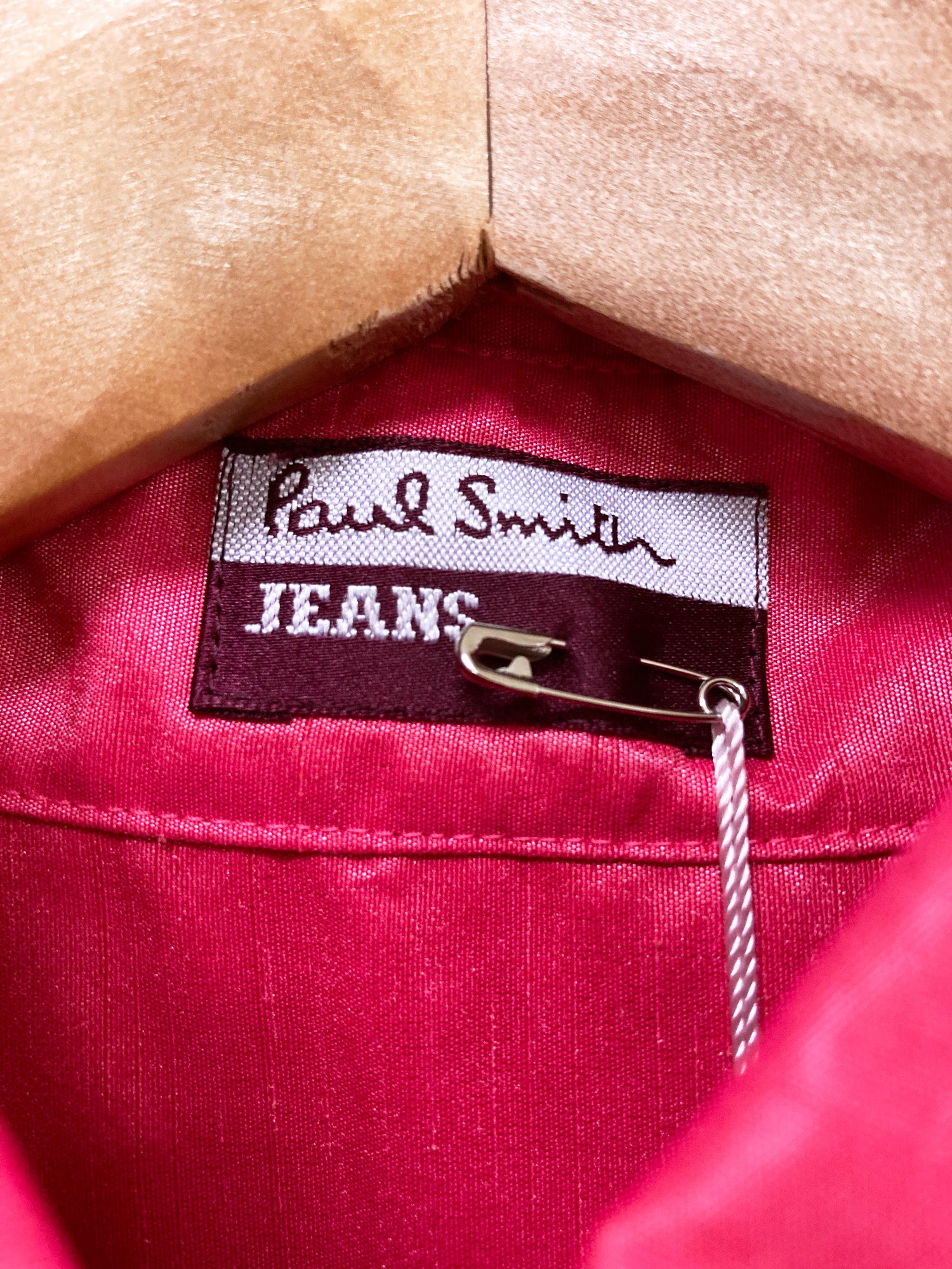 Paul Smith Jeans 1990s shiny polyester dupion short sleeve shirt - size 40