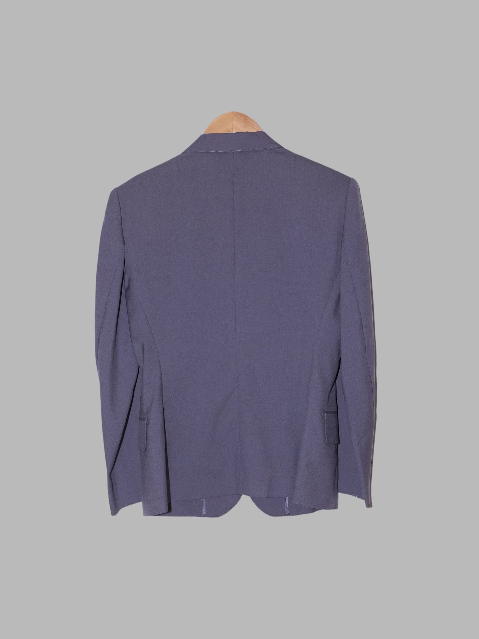 Jean Paul Gaultier Junior 1980s - 1990s lavender wool three button blazer - 40 S