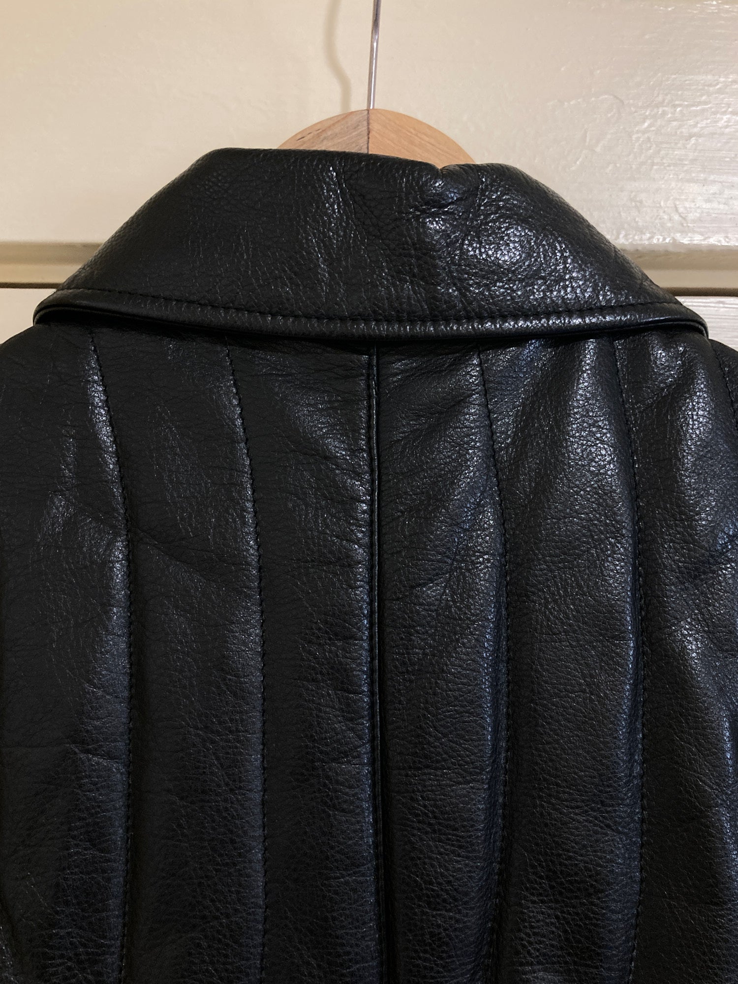 ジャケット・アウター GIANFRANCO FERRE Black leather jacket Vintage Designer Gianfranco Ferre Jackets