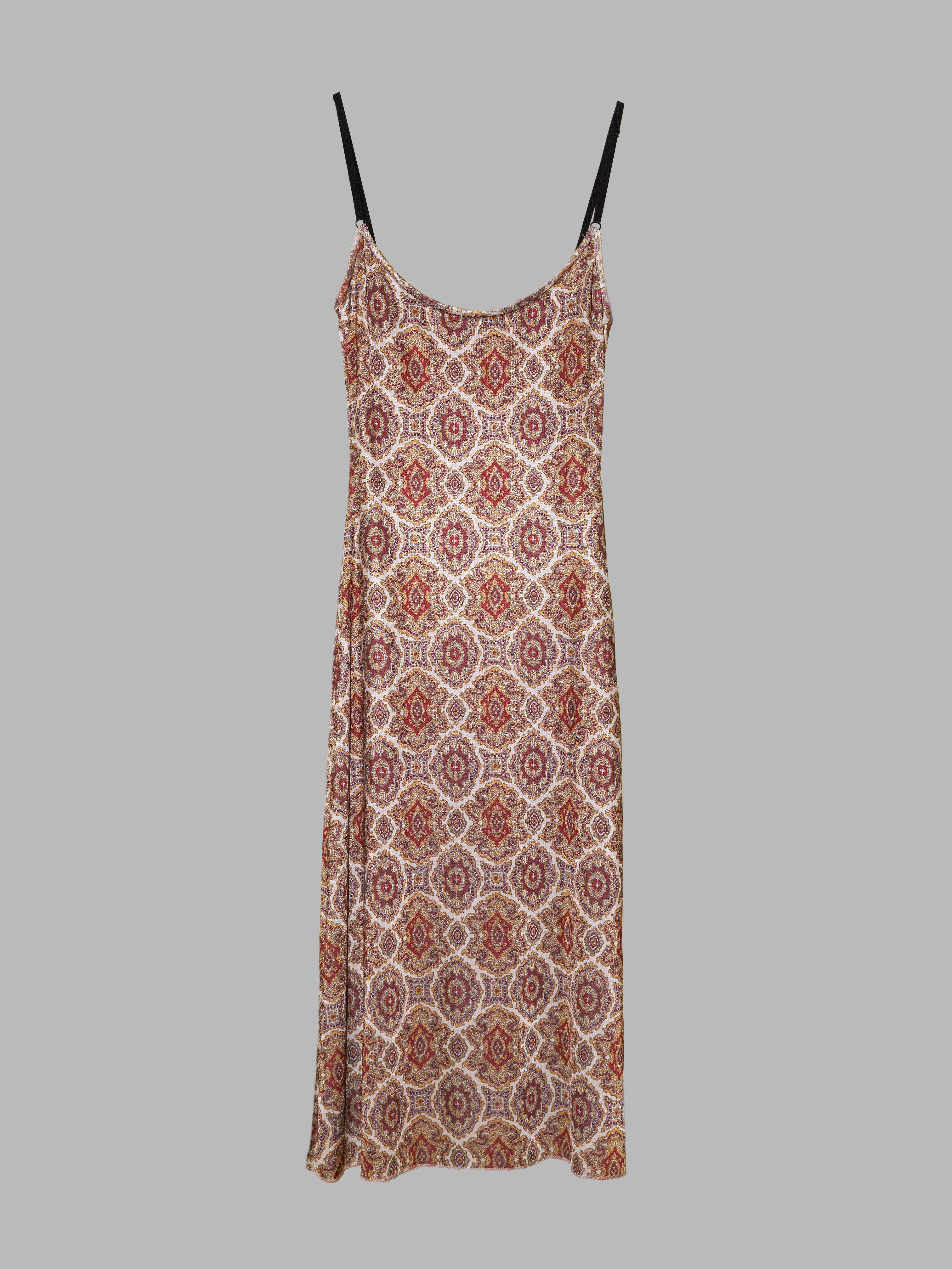 Paisley slip outlet dress