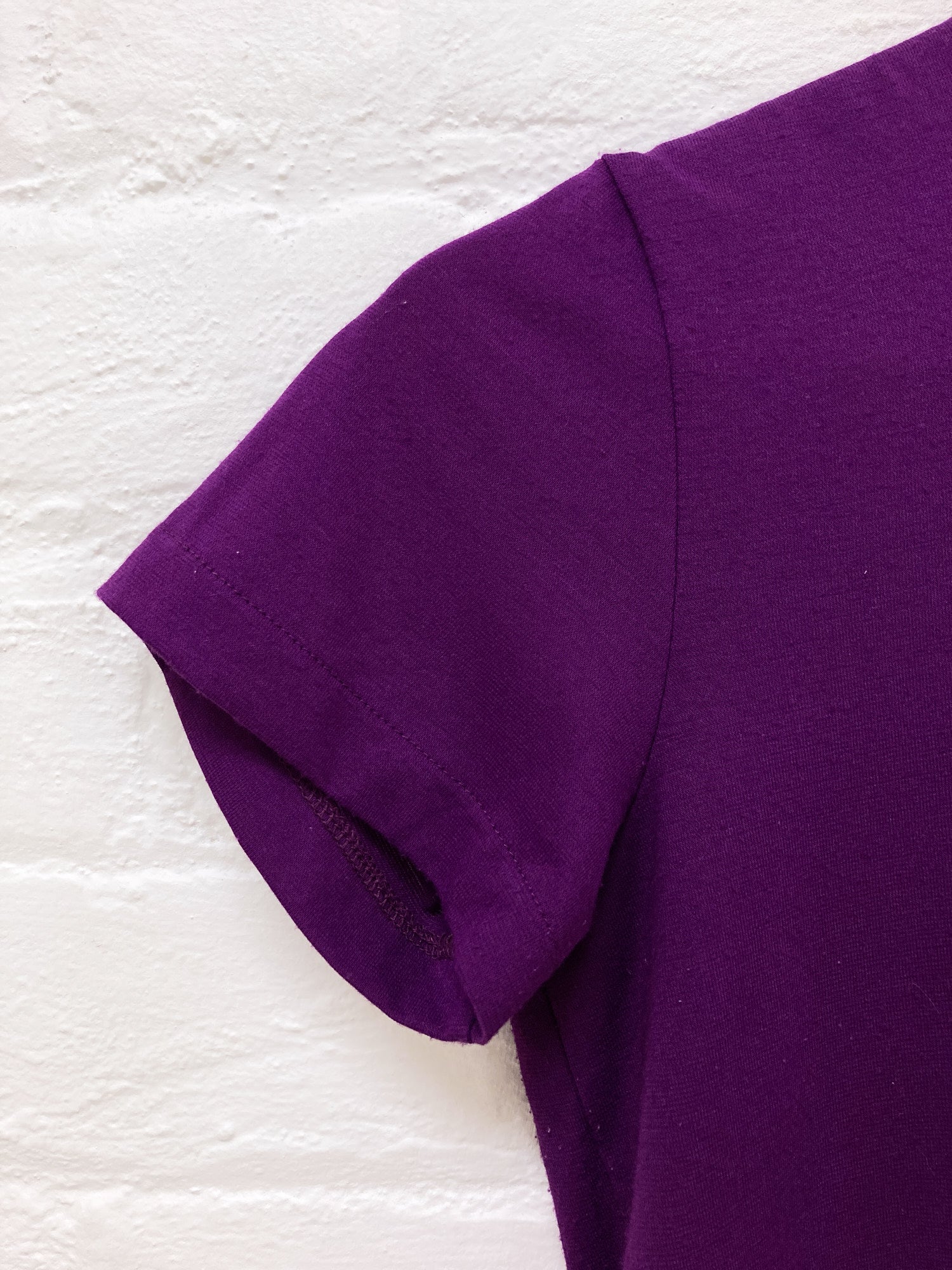 Junya Watanabe Comme des Garcons SS2000 purple waterproof t-shirt