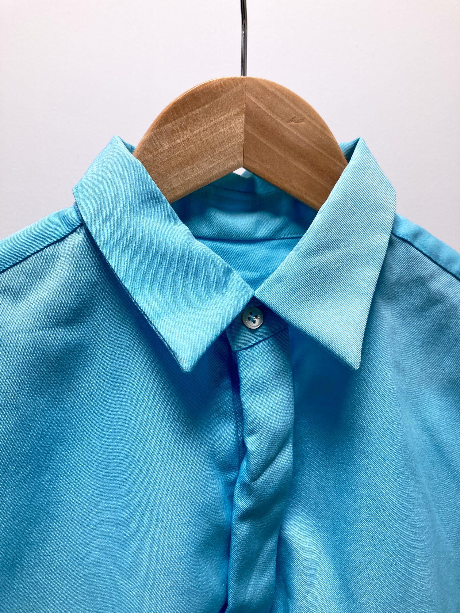 Comme des Garcons AW1995 "Sweeter than Sweet" blue pullover shirt