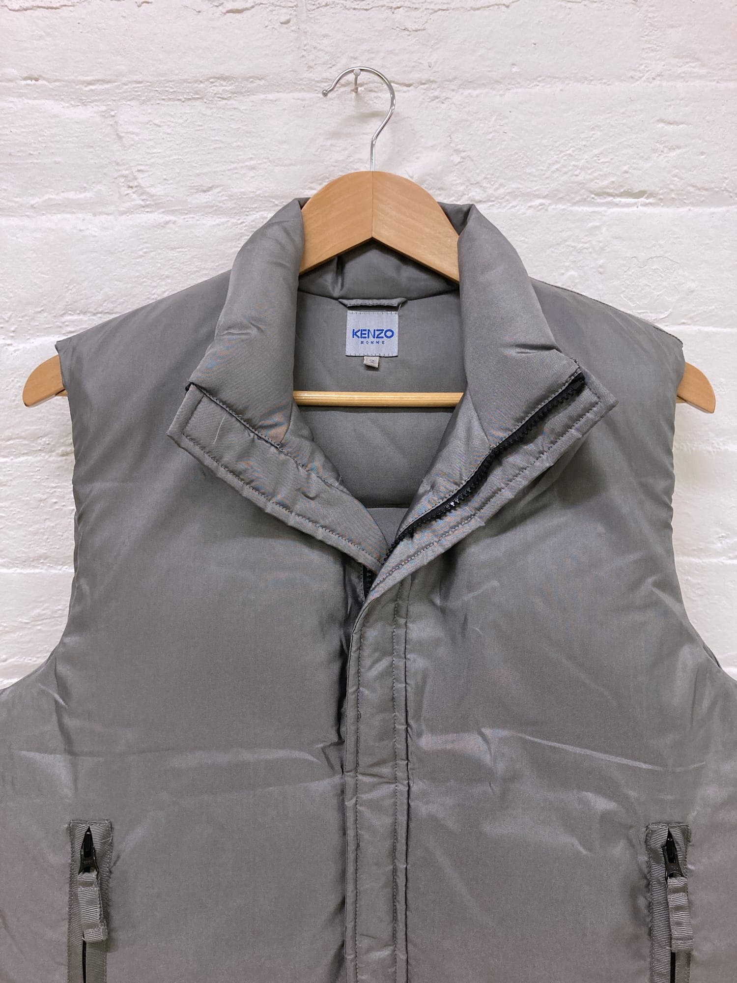 Kenzo silver down jacket best sale