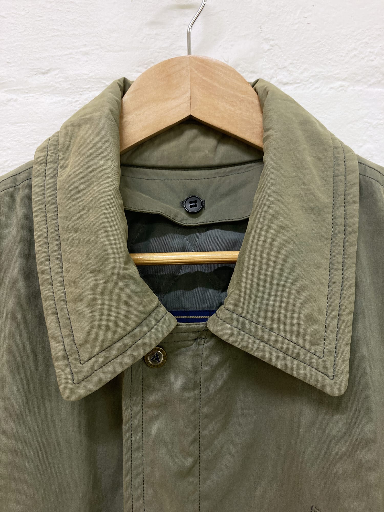 Trussardi Action 1990s oversized cotton military jacket - size 48