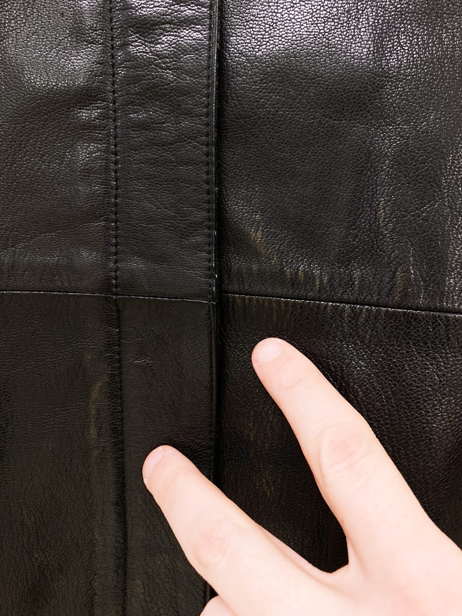 Christophe Lemaire 1990s black leather zipped coat – Filter store