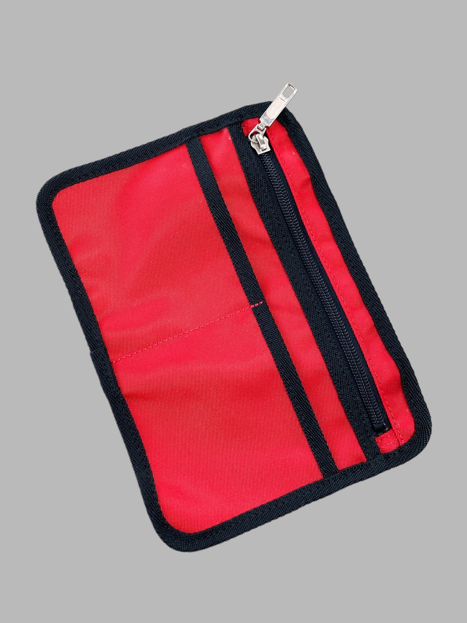 Yoichi Nagasawa 1990s red nylon mesh backpack waist bag