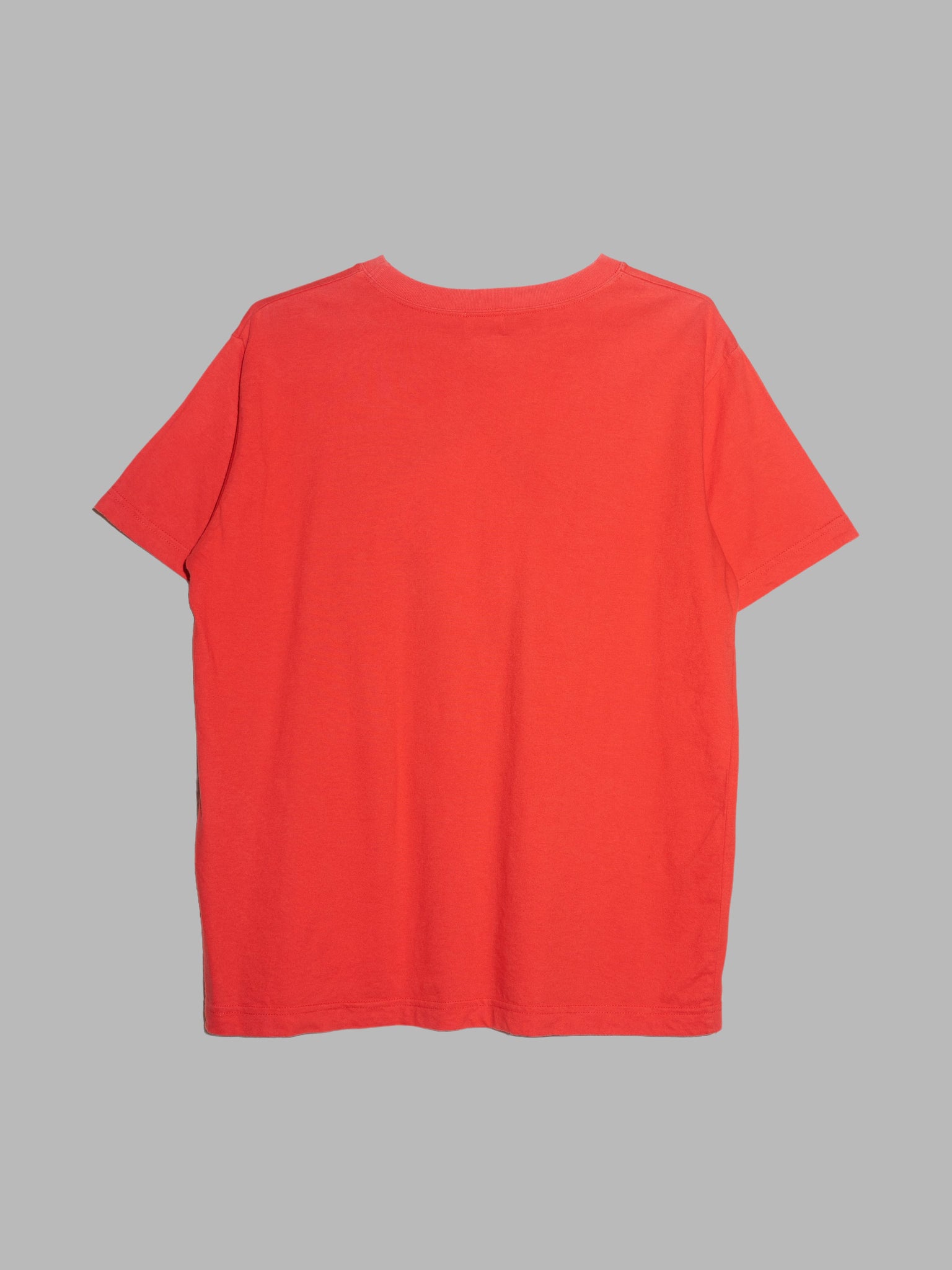 Kenzo Club 1990s orange cotton logo t-shirt