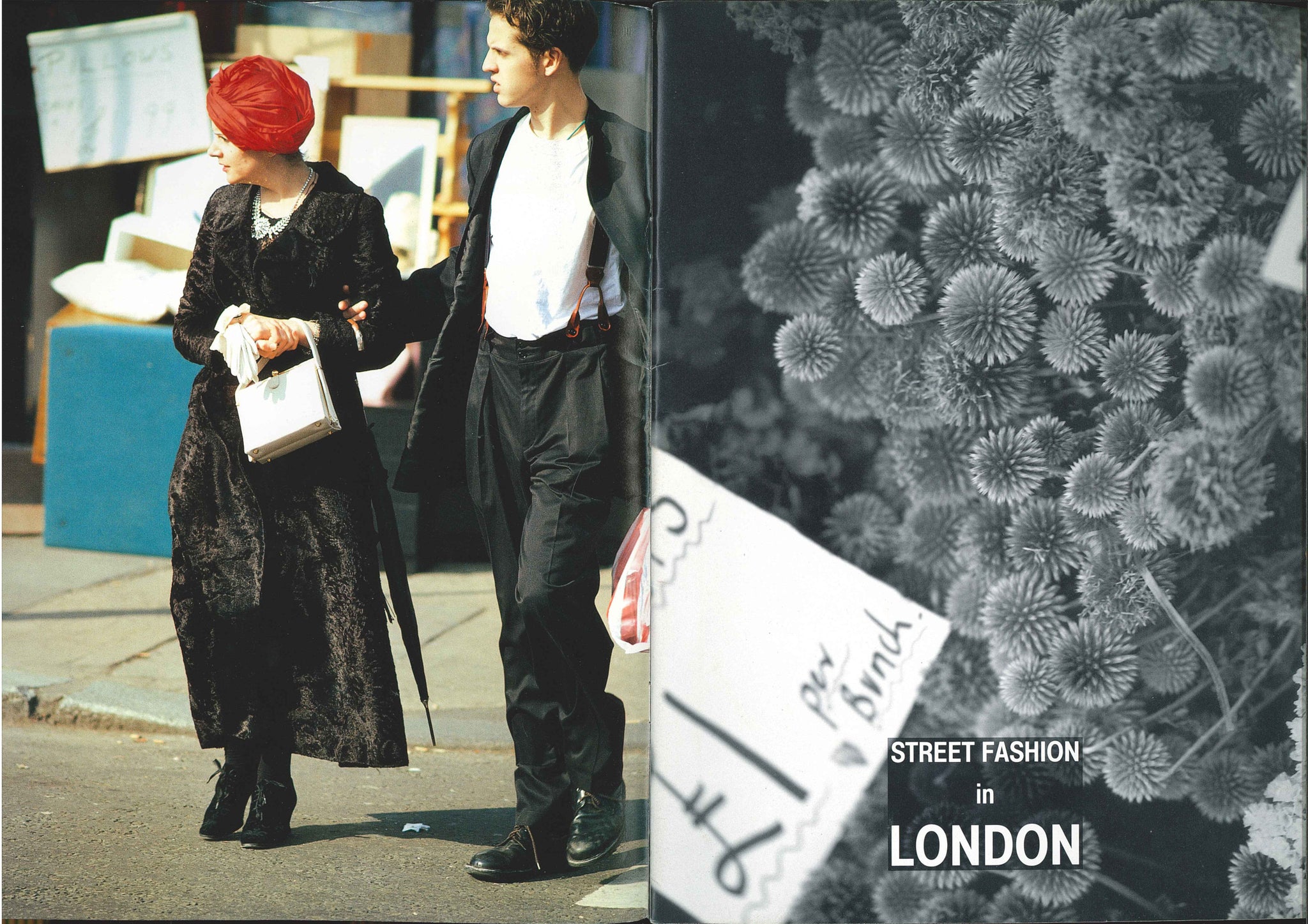 STREET magazine no. 67 / february 1995 / street fashion in london / Shoichi Aoki