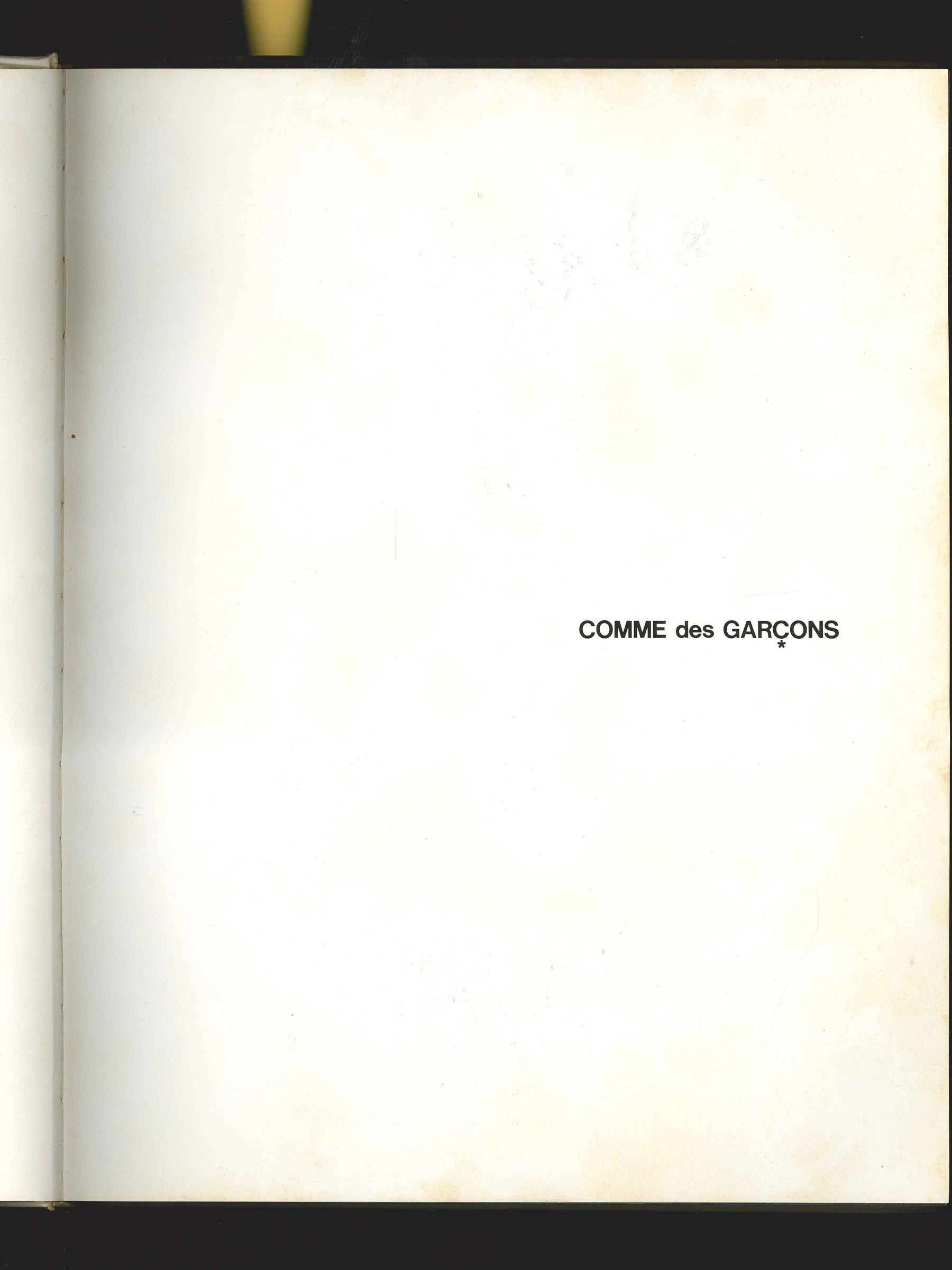 Comme des garcons 1981 uruguay hotsell