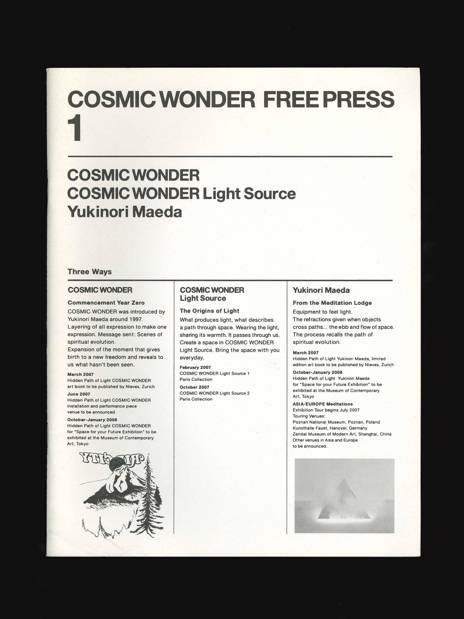 Cosmic Wonder Free Press 1 [2007]