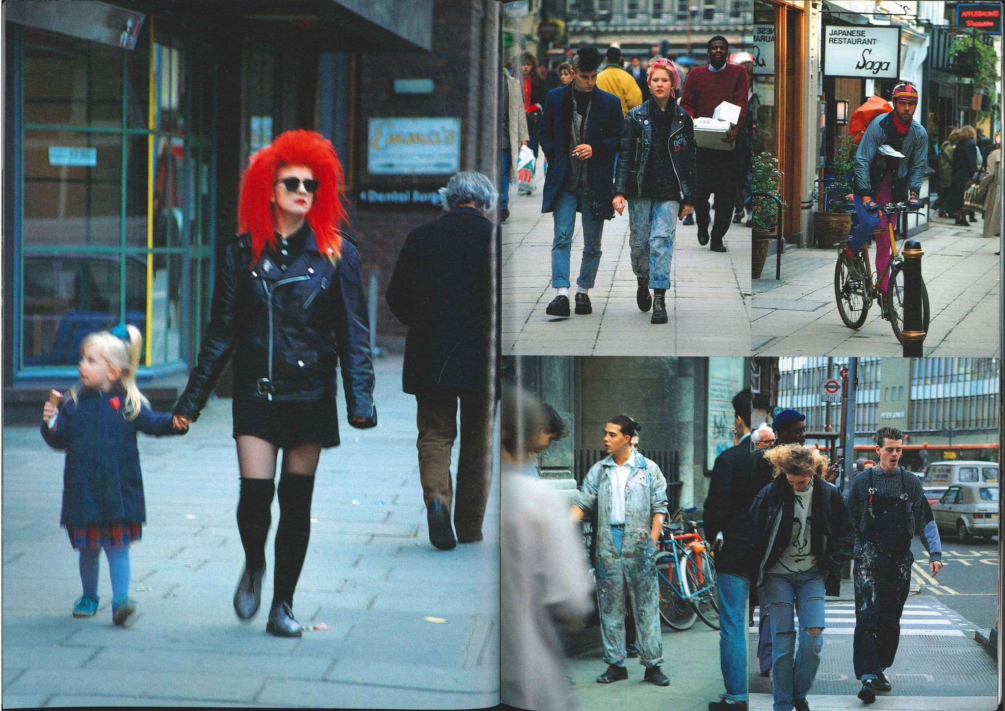 STREET magazine no. 18 / november 1988 / street fashion in london / Shoichi Aoki